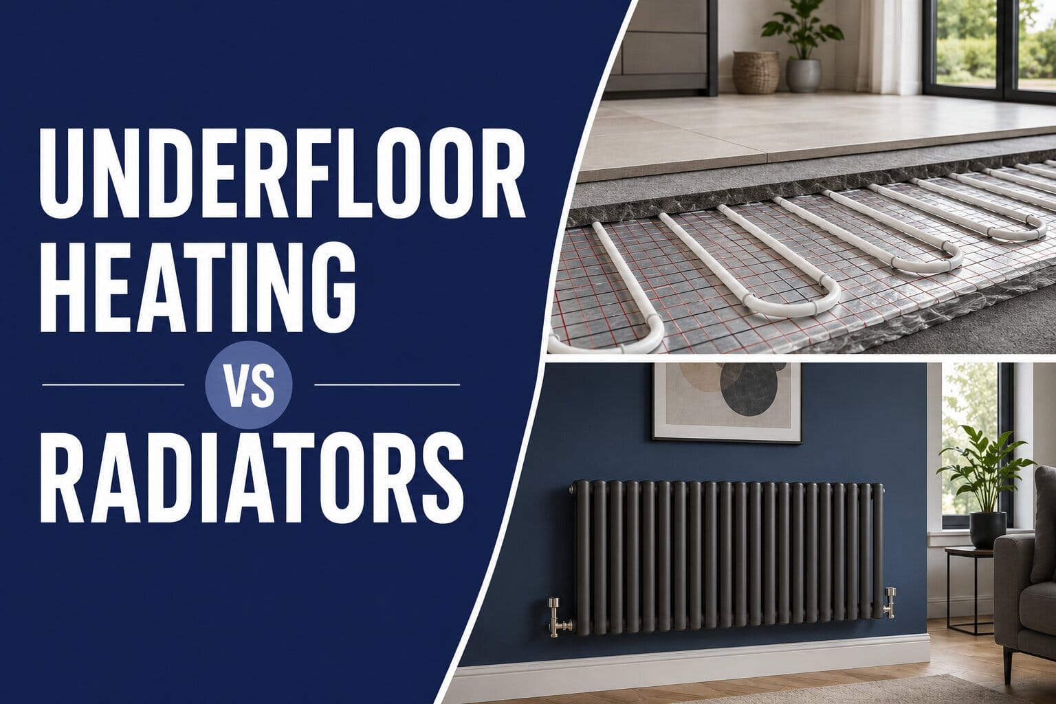 underfloor heating vs radiators