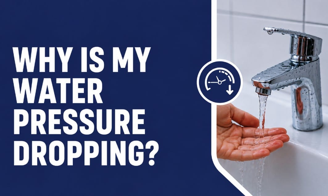 why is my water pressure dropping